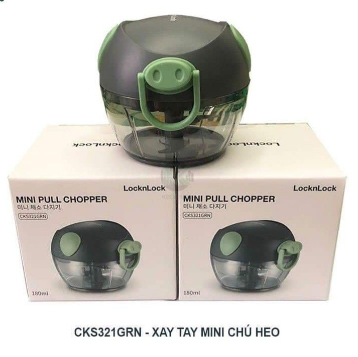 Dụng cụ xay băm rau củ quả quick chopper lock&lock cks321grn