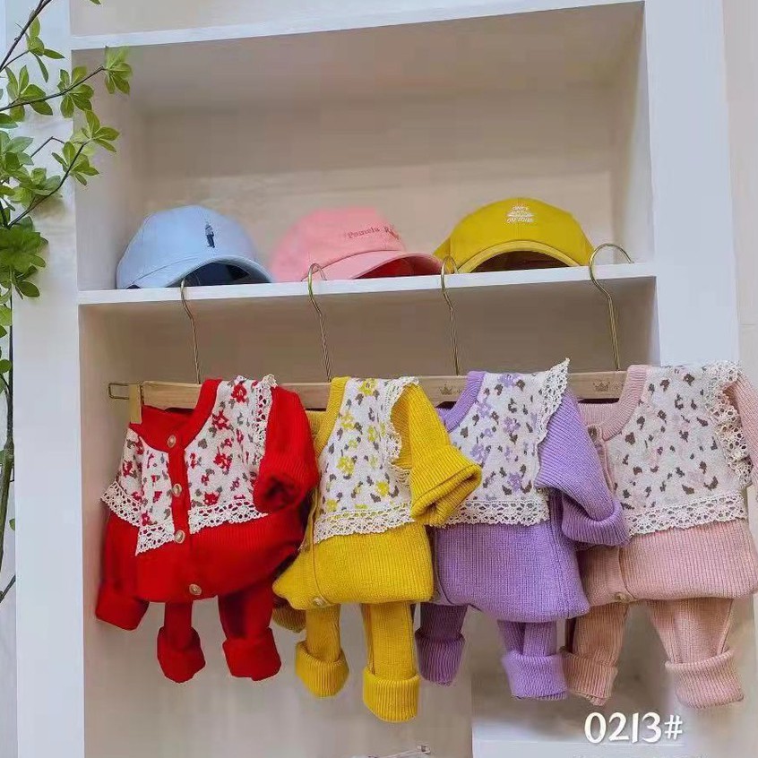 Set 2 Bộ bé gái nhiều màu