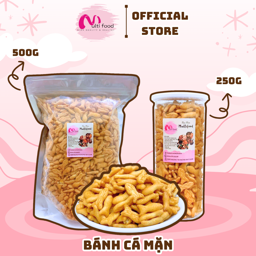 250Gr BÁNH CÁ MẶN TUỔI THƠ SIÊU NGON | MULTIFOOD