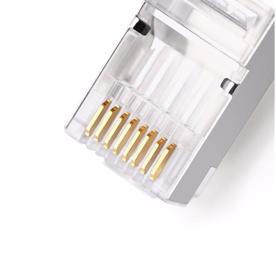 Túi 10 hạt mạng Ugreen 20333 chuẩn CAT6 bọc inox  - HapuStore