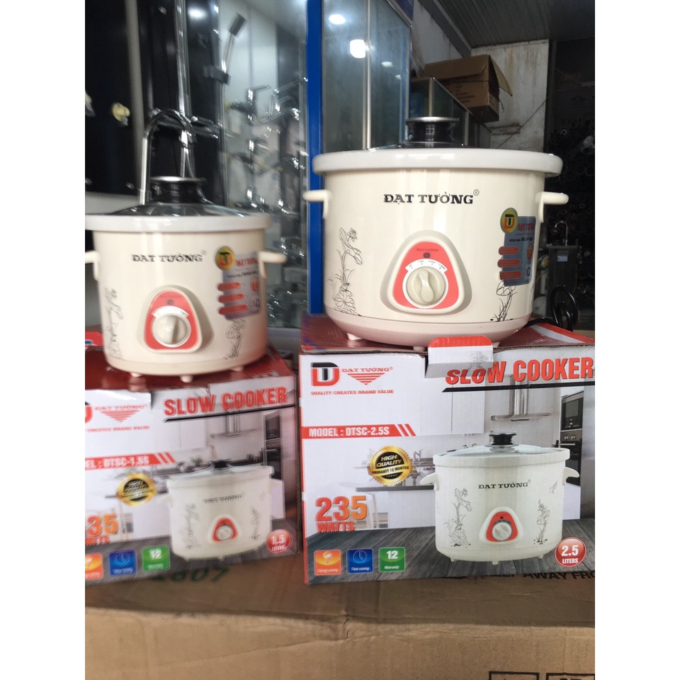 Nồi Hầm Chậm/Kho Cá Đạt Tường Đất Nung