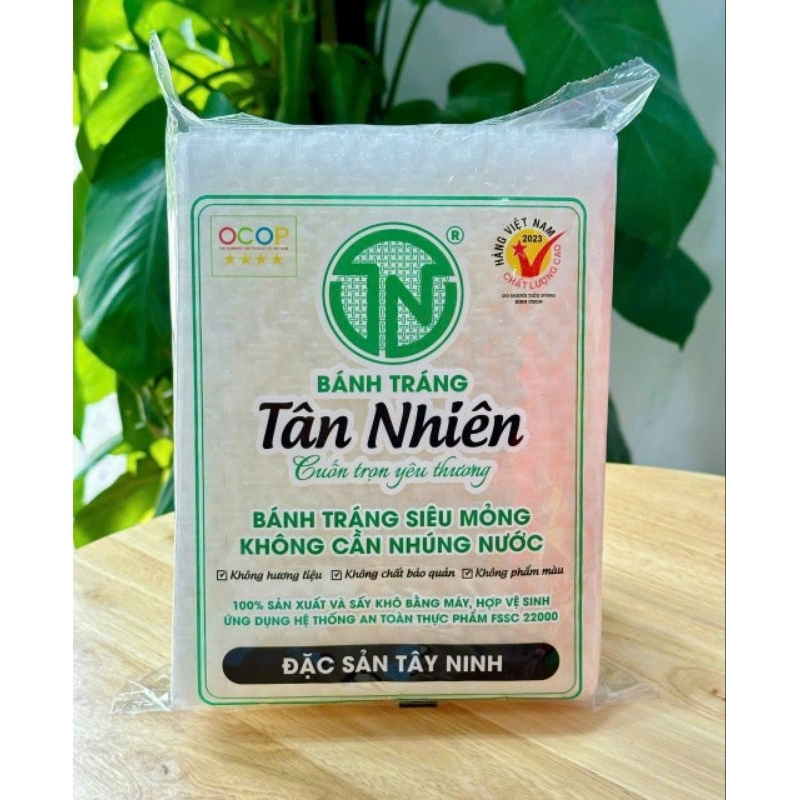 Bịch 450gr Bánh tráng siêu mỏng Tân Nhiên