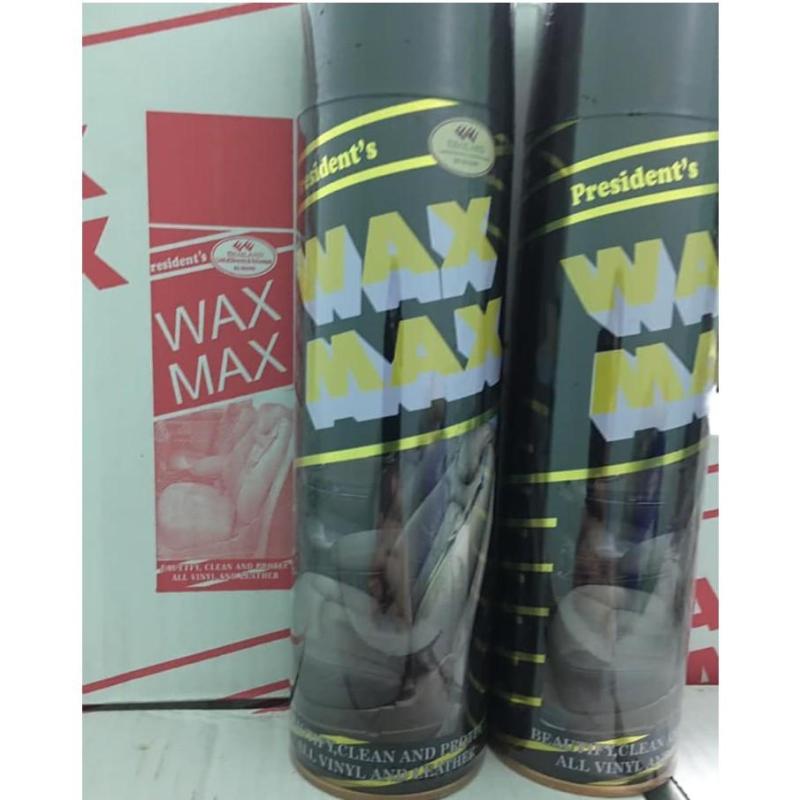 Chai xịt đánh bóng, dưỡng nội thất ô tô hương caphe- WAXMAX