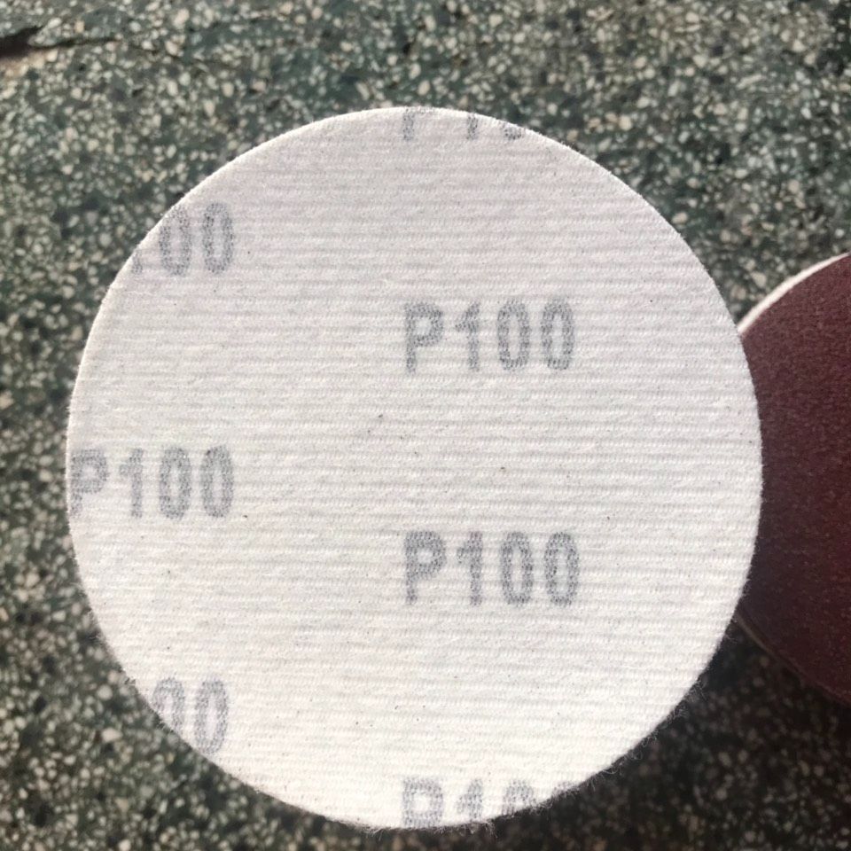 Nhám tròn 4 inch lông (100mm) - combo 10 tờ