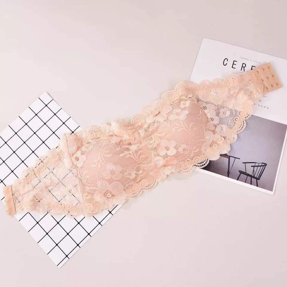 Lẻ 1 áo bra quây ren mút mỏng móc cài sau