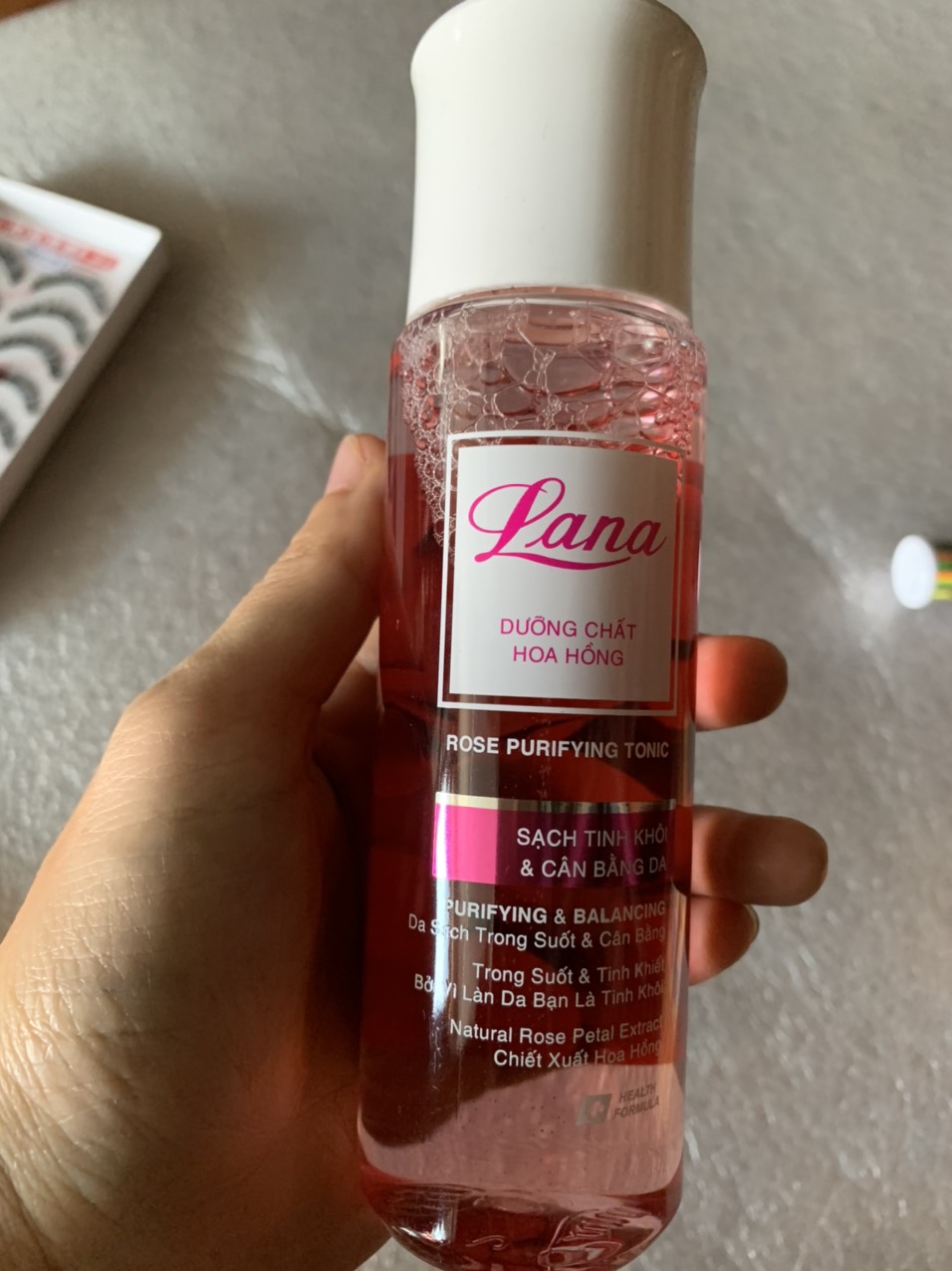 Nước Hoa hồng Xịt khoáng Lana