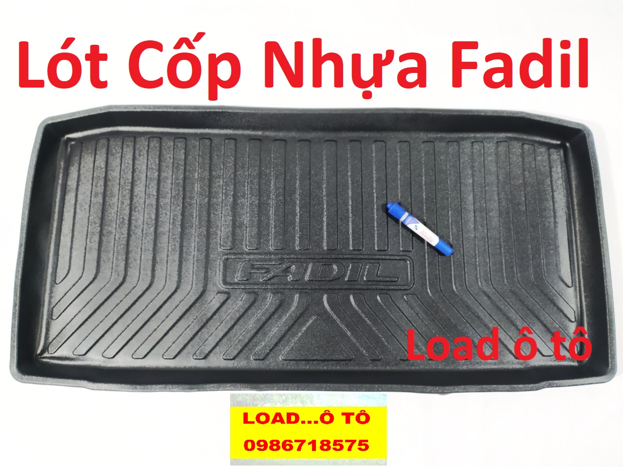 Lót cốp nhựa dẻo xe vinfast fadil 2023-2019 nhựa dẻo cao cấp