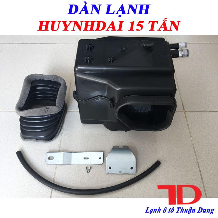 Dàn lạnh huynhdai 15 tấn có hộp vật tư điện lạnh ô tô thuận dung