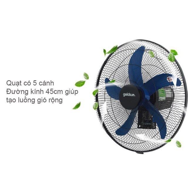 [HCM]Quạt Đứng Goldsun P4501 (65W) - Xanh Đen