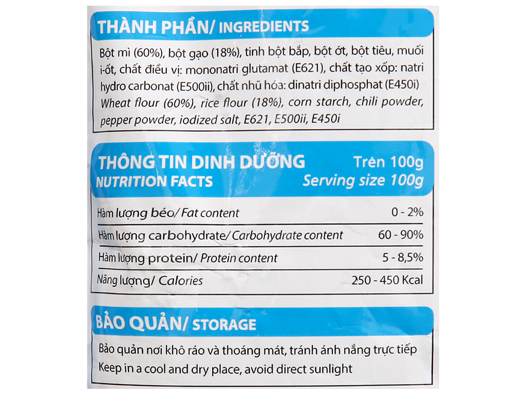 Bột Chiên Giòn Meizan Gói 150G