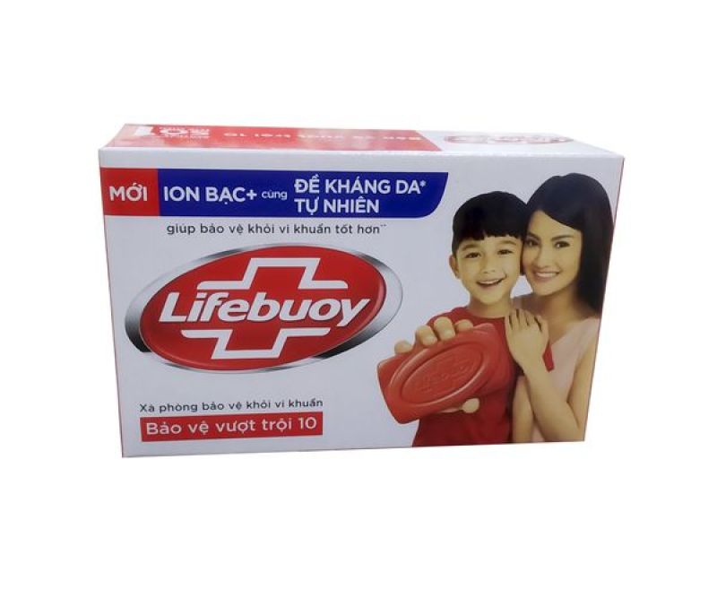 Xà bông cục Lifebuoy bảo vệ vượt trội 125g giá rẻ