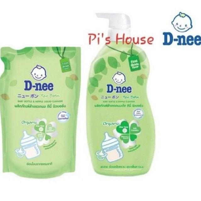 Nước rửa bình sữa Dnee Organic 600/620ml Thái Lan