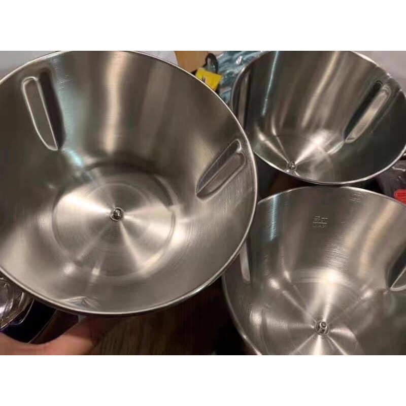Máy Xay Thịt Đa Năng Morphy Richards 3 cối Inox cao cấp( BH 12 tháng)