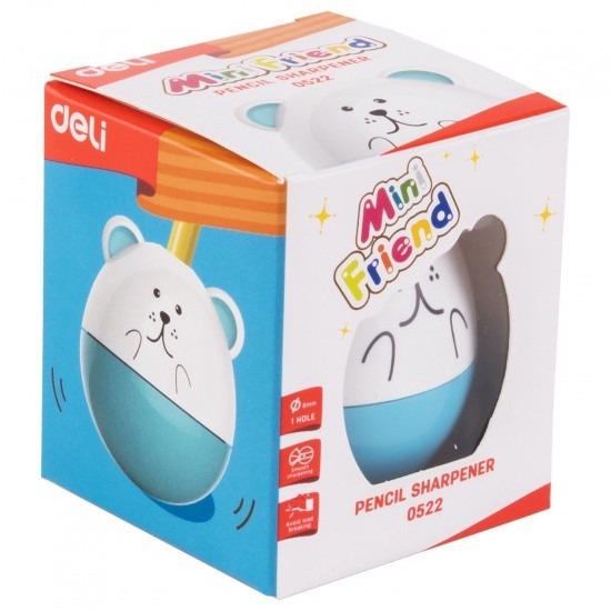 (1 Cái) Gọt chì mini Deli E0521 - hình con lật đật