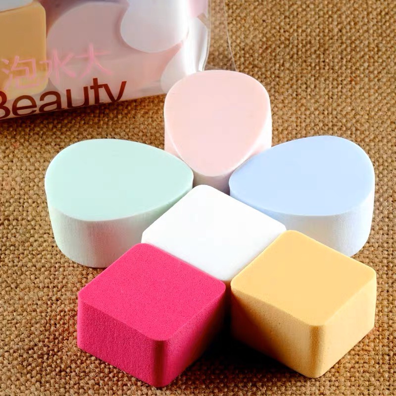 Bộ 6 Mút Trang Điểm Tán Kem Nền Cao Cấp