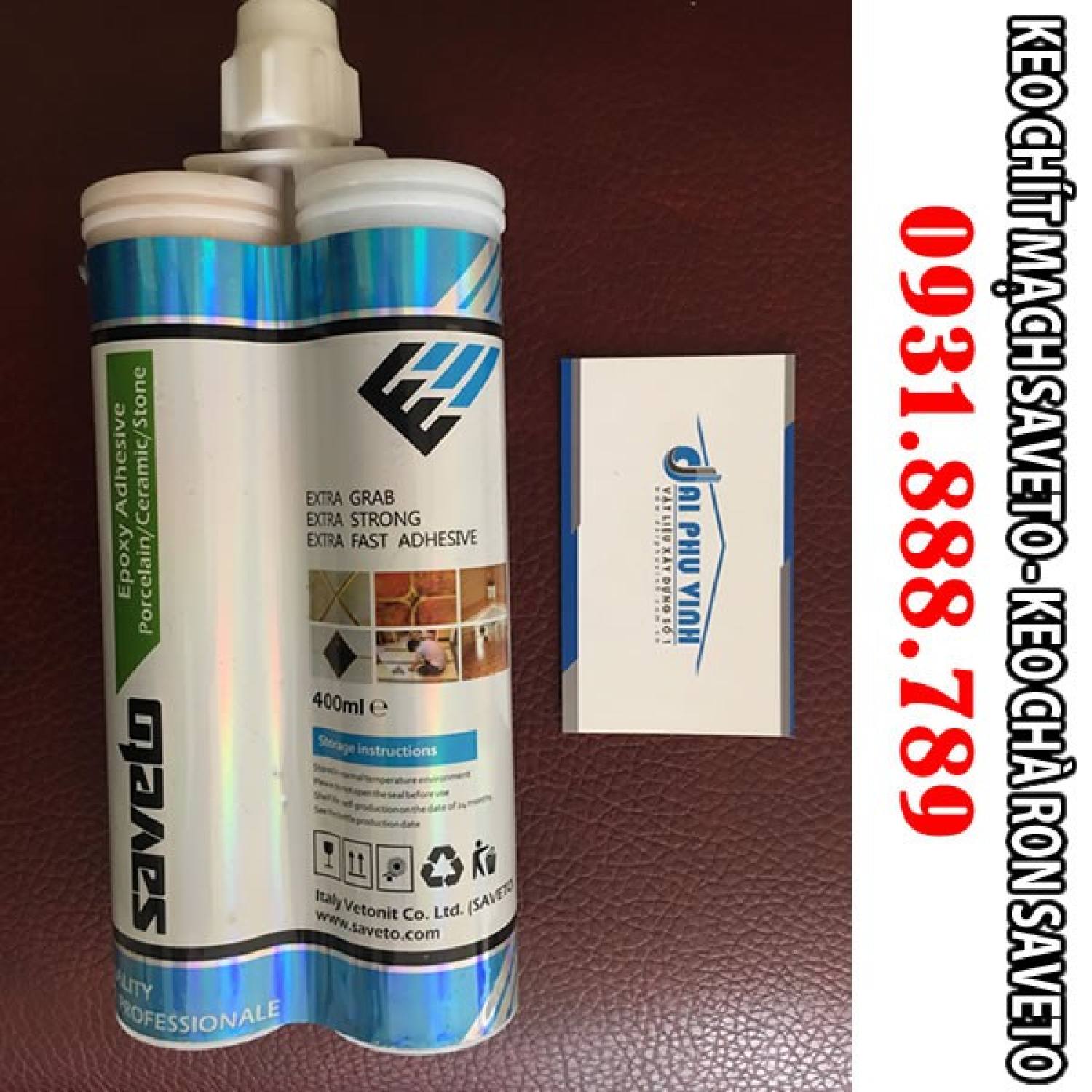 [SỐC] Combo 20 tuýp keo chà ron Saveto màu tùy chọn