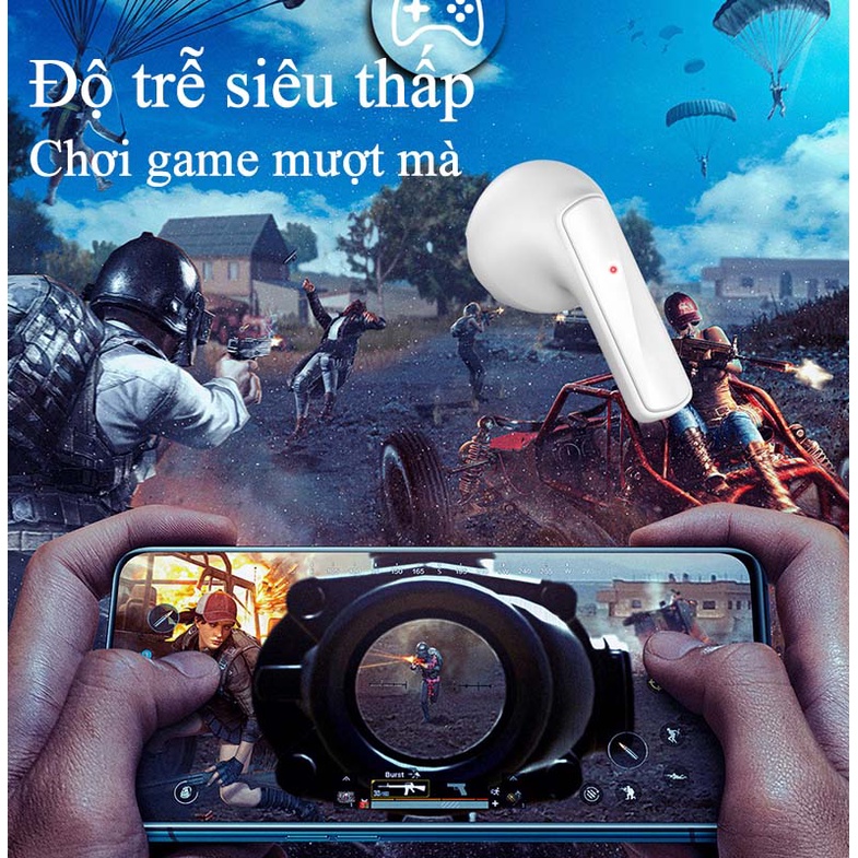 Tai nghe bluetooth gaming chính hãng có mic chống ồn  Air1 tai nghe nhét tai không dây chơi game kiểu dáng thể thao mới. tai nghe bloutooth không dây