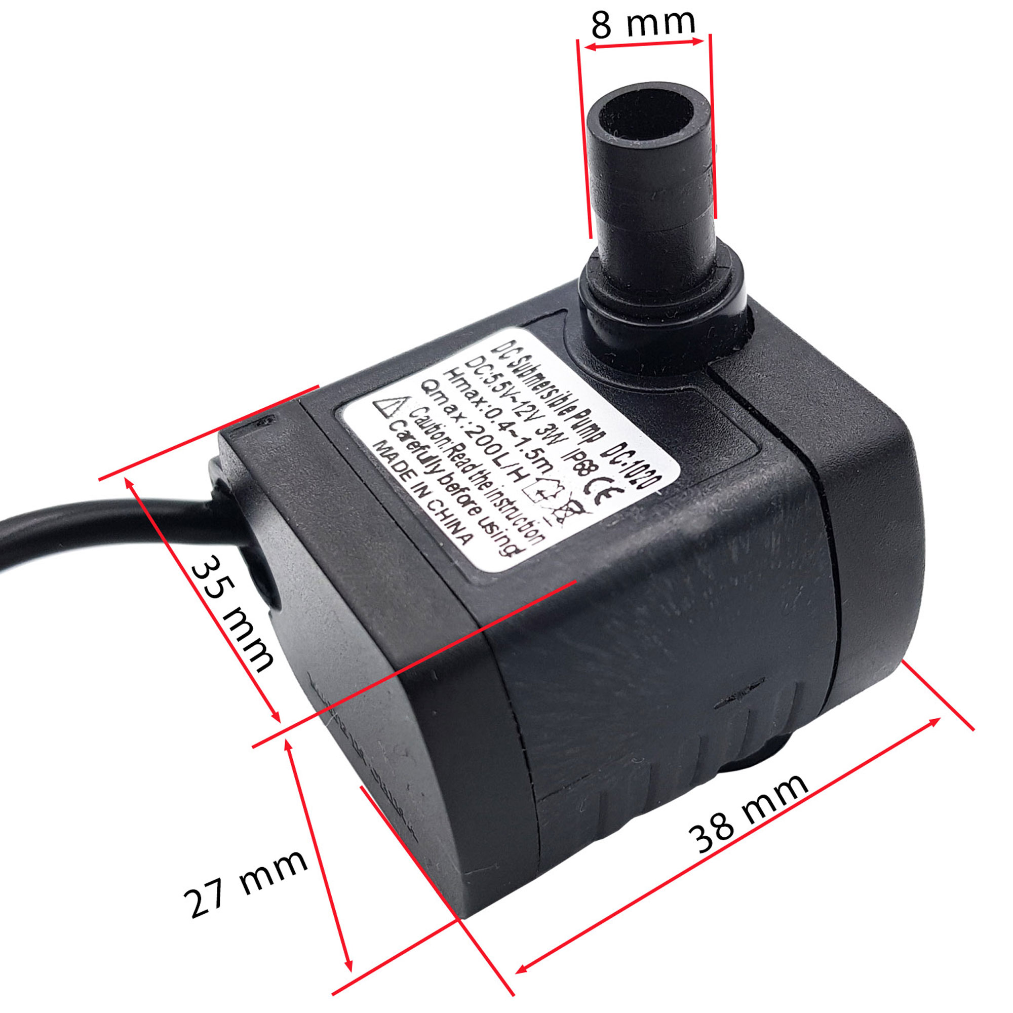 Máy Bơm Nước Chìm 1020 3W 200L