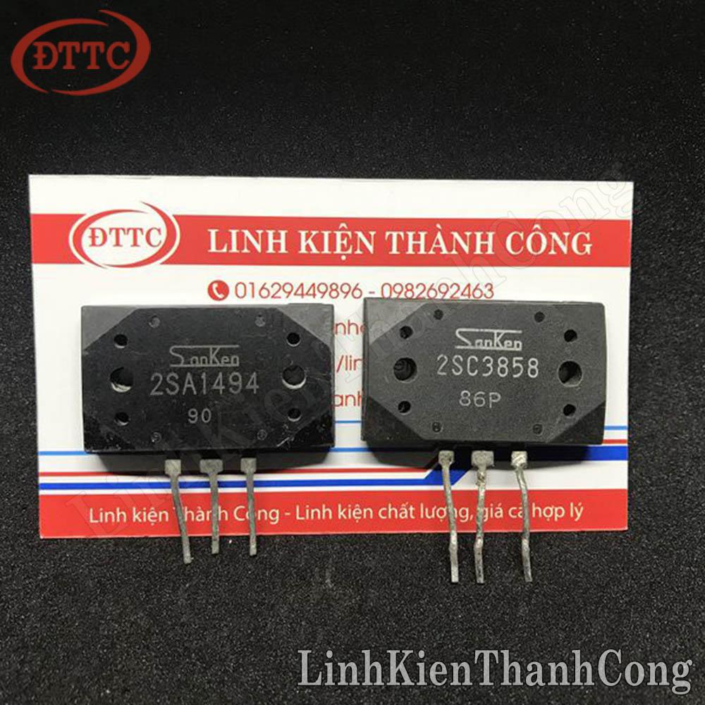 Cặp 2sa1494 2sc3858 sanken tháo máy