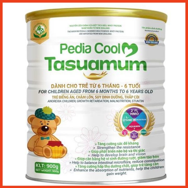 [ CHÍNH HÃNG  ] Sữa bột Pedia Cool Tasuamum 900g
