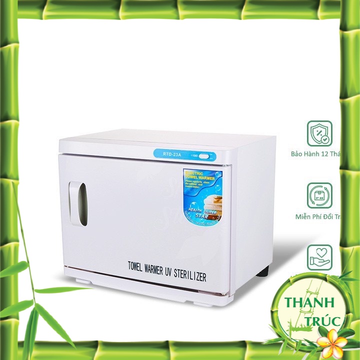 Tủ hấp khăn nóng tt- 23a tủ hấp khăn tiệt trùng , hấp khăn , đá nóng , spa tmv