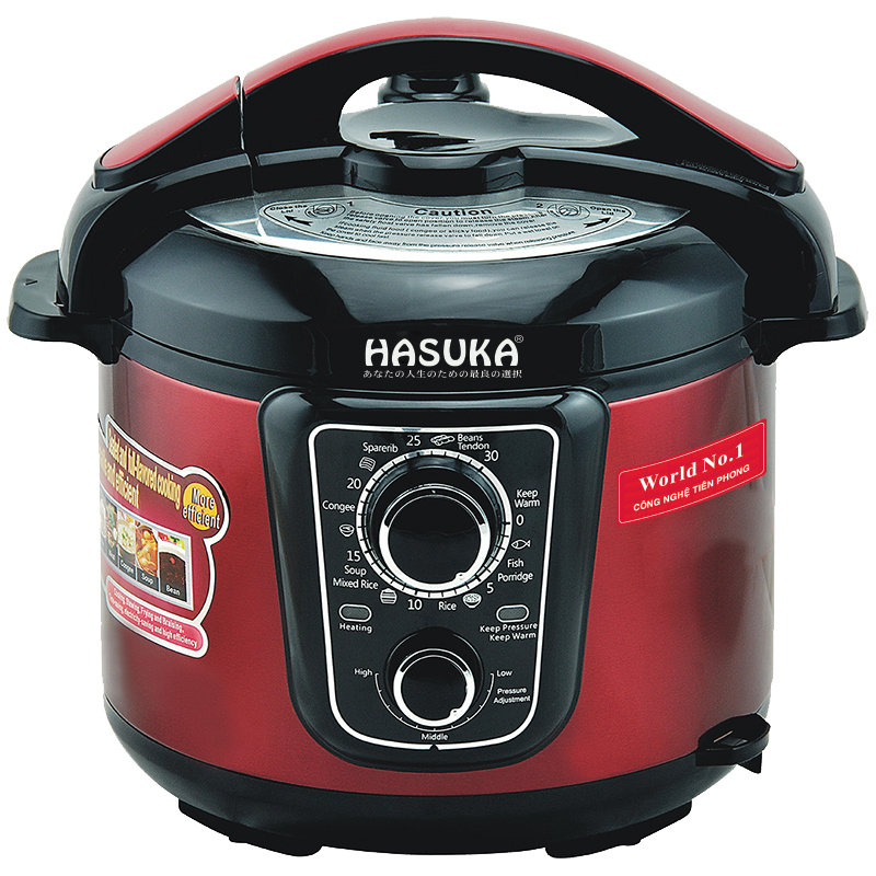 Hasuka hsk-998 multifunctional electric pressure cooker