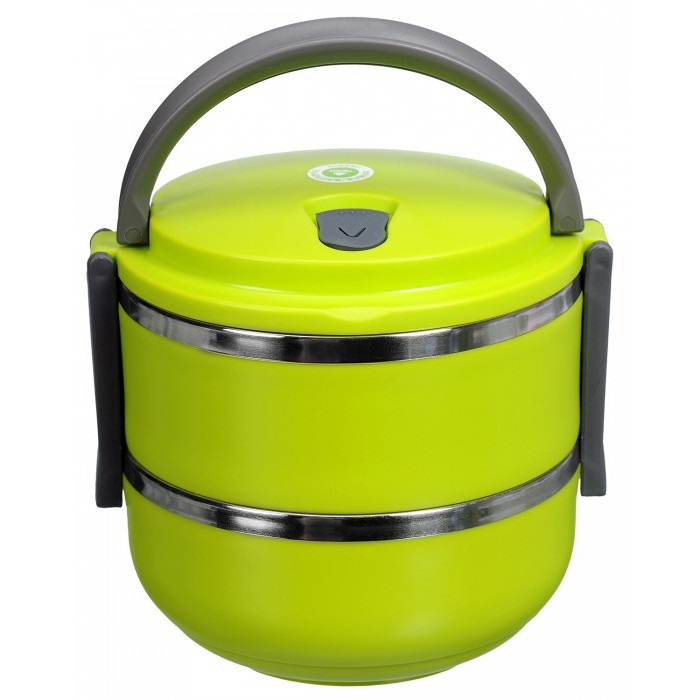 Cà men 2 tầng inox Hộp đựng cơm inox