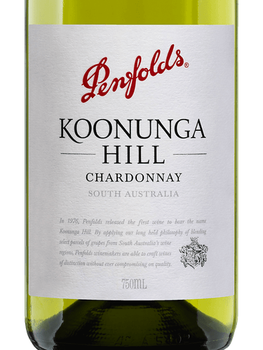 Vang Trắng Úc Penfolds Koonunga Hill Chardonnay 750ml