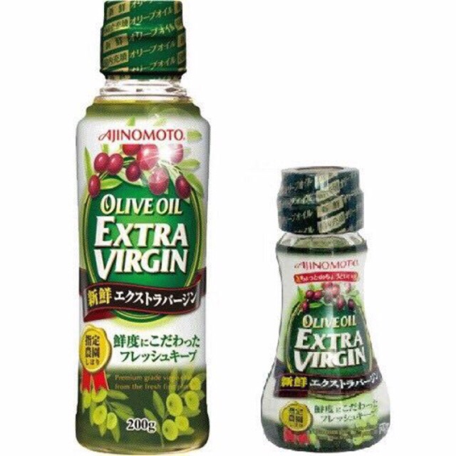 (Date 2026) Dầu oliu Ajinomoto Olive Extra Virgin Nhật