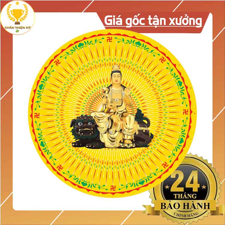 Đèn thờ hào quang tuổi mão - văn sư bồ tát