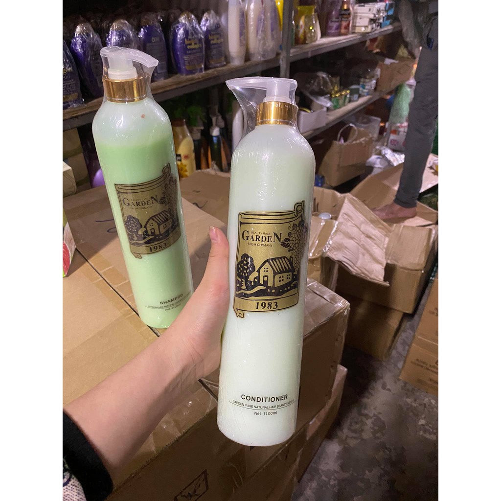 Dầu gội cặp garden 550ml/ chai x 2 chai