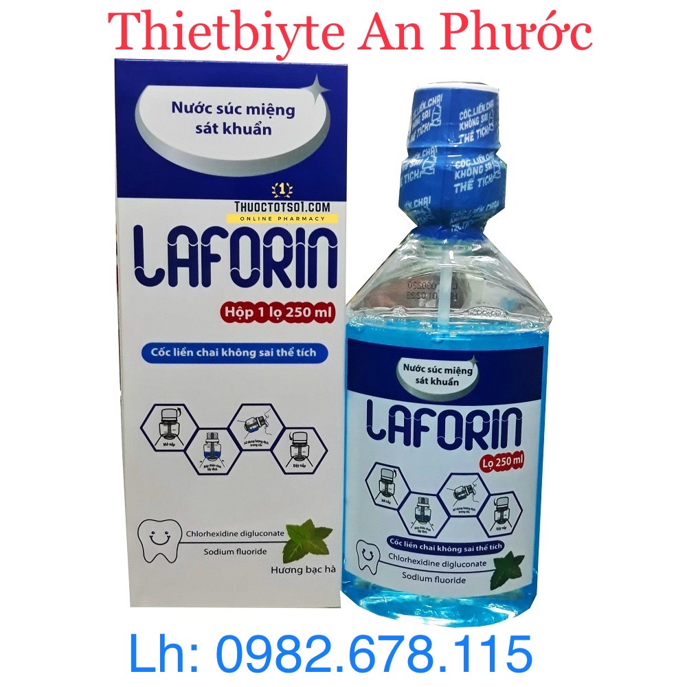 Nước súc họng Laforin 250ml