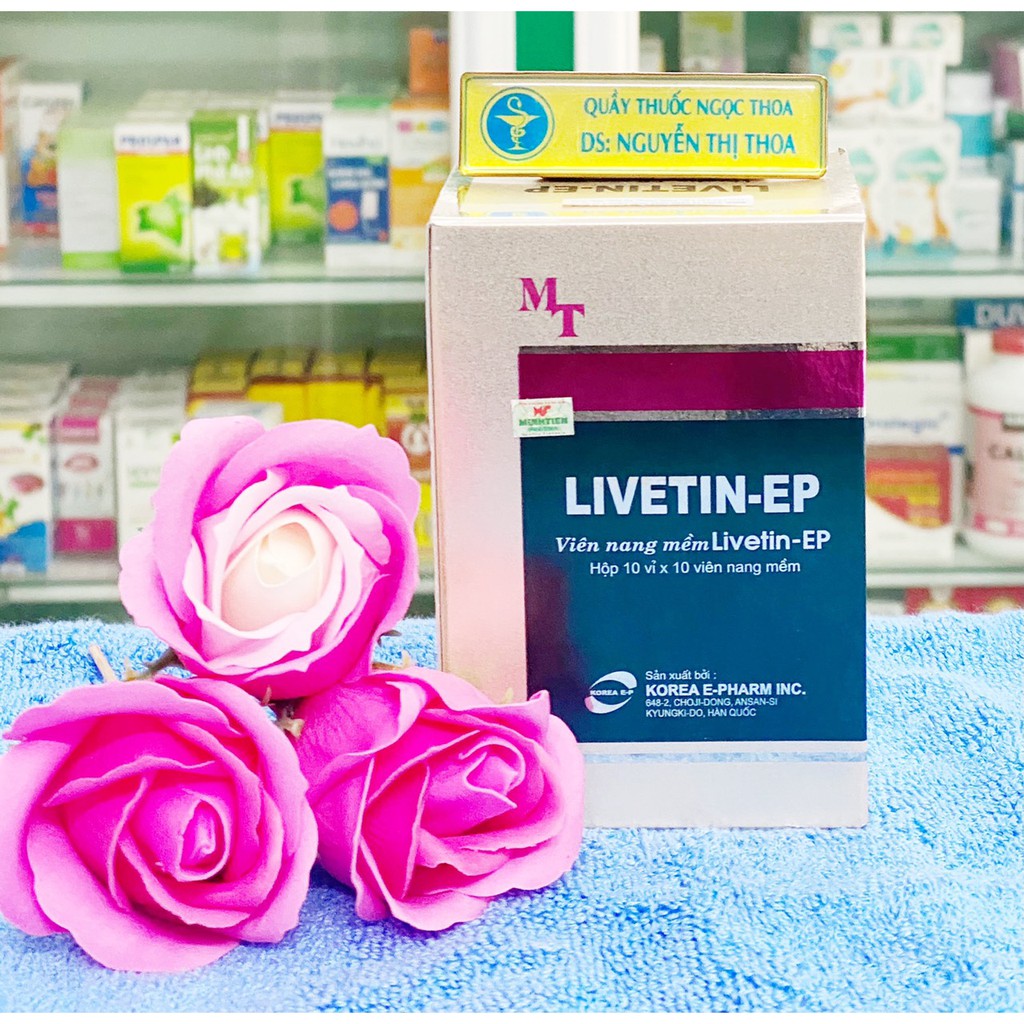 Giải Độc Gan LIVETIN - EP - hộp 100 viên