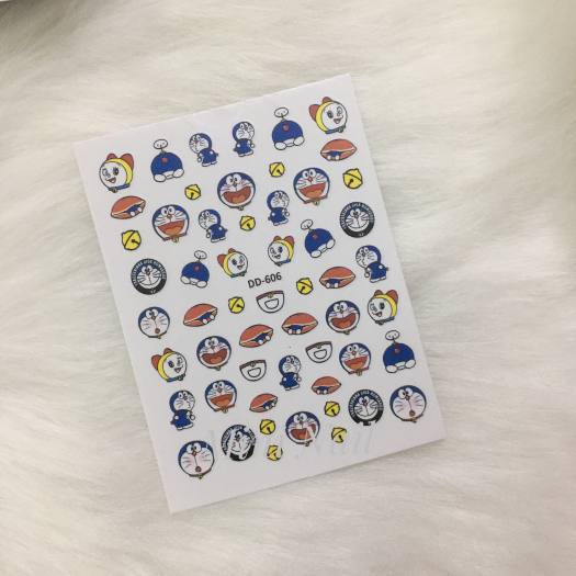 STICKER DÁN MÓNG HÌNH DORAEMON