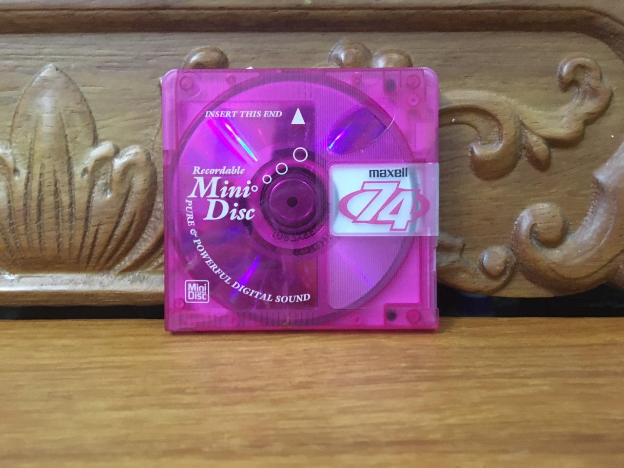 [MDCD] Bộ 20 Đĩa MD Trắng nhiều màu - Đĩa MD Mini Disc