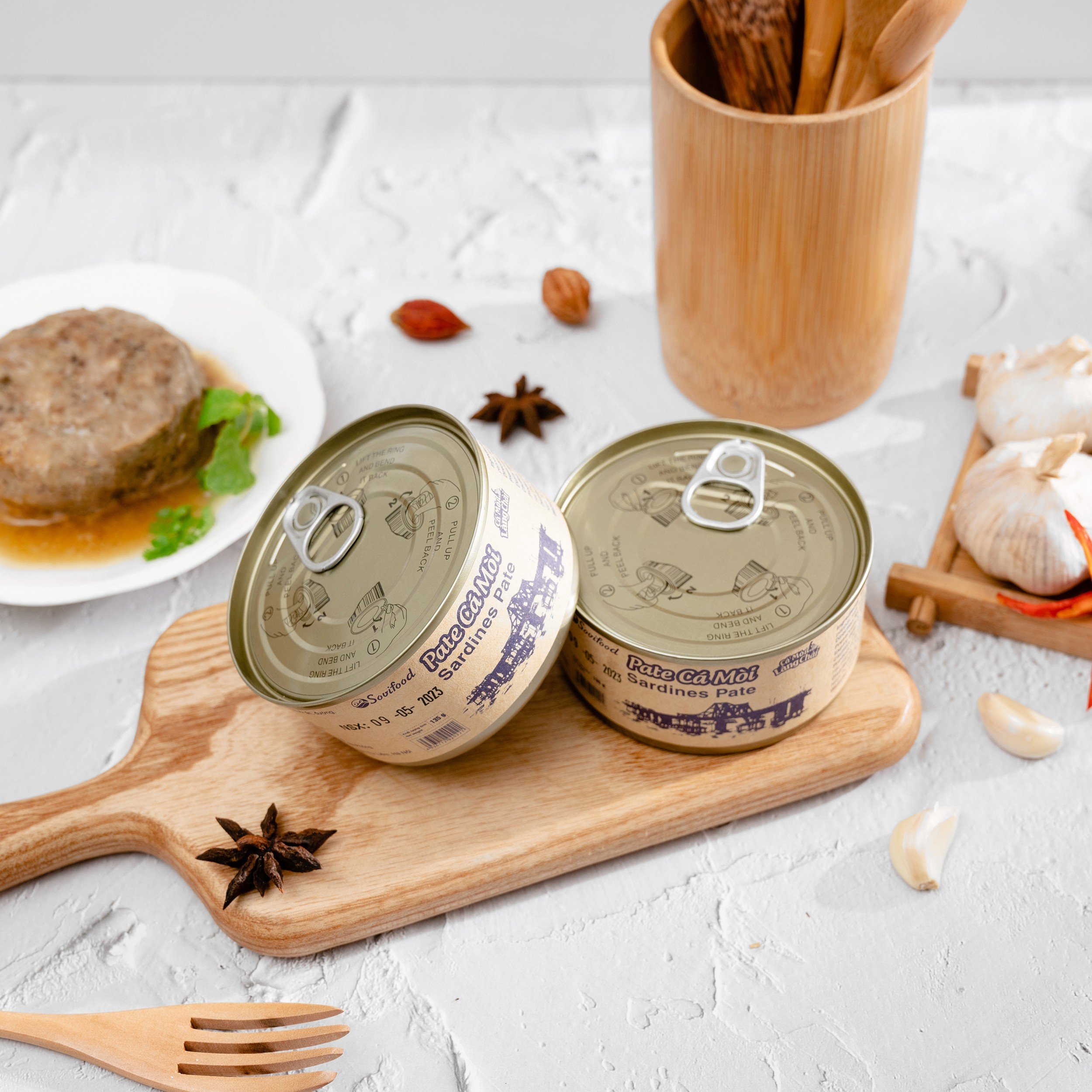 Pate cá mòi đặc sản Hải Phòng