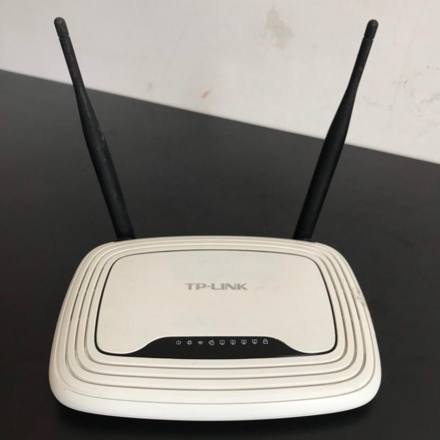 The transmitter wifi tp-link tl-wr841n router wifi tp link 2 beard standard n 300mbps cheap used