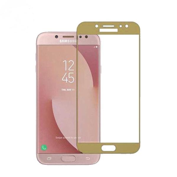 Cường lực full màn cho Samsung Galaxy J7 Pro (Vàng)