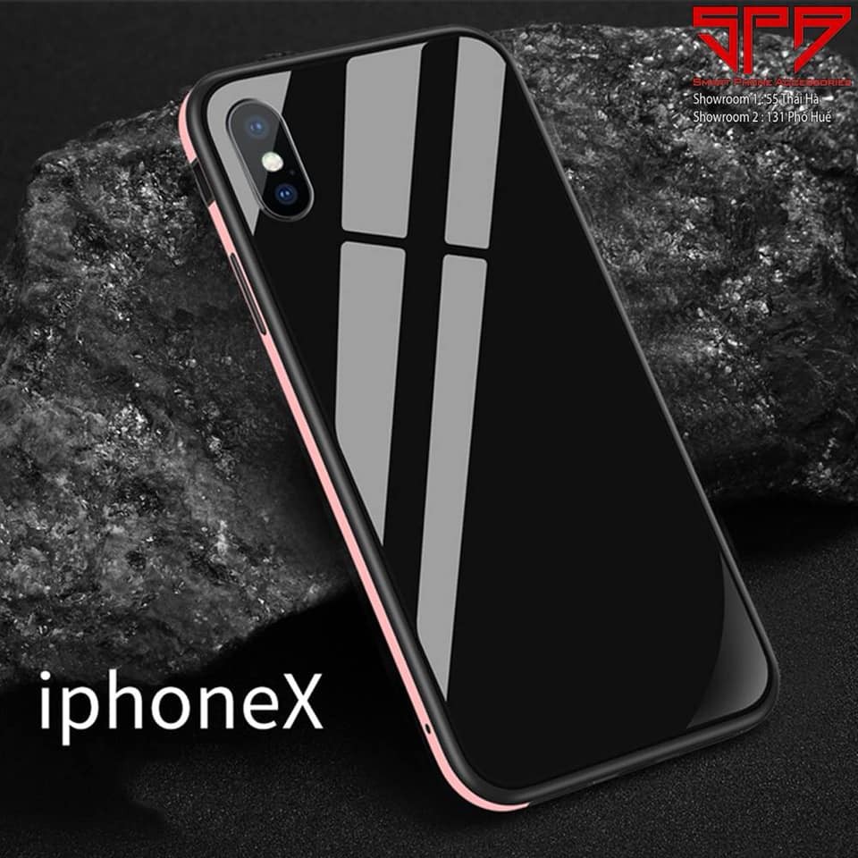 Ốp lưng dành cho Iphone hãng SULADA lưng trong viền màu