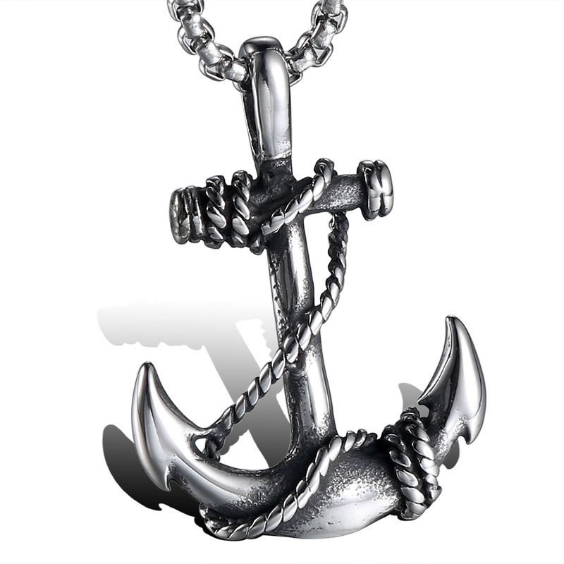 [HCM]Dây Chuyền Nam  Mỏ Neo Cá Tính Phong Cách Hàn  2020 DCMONEO05