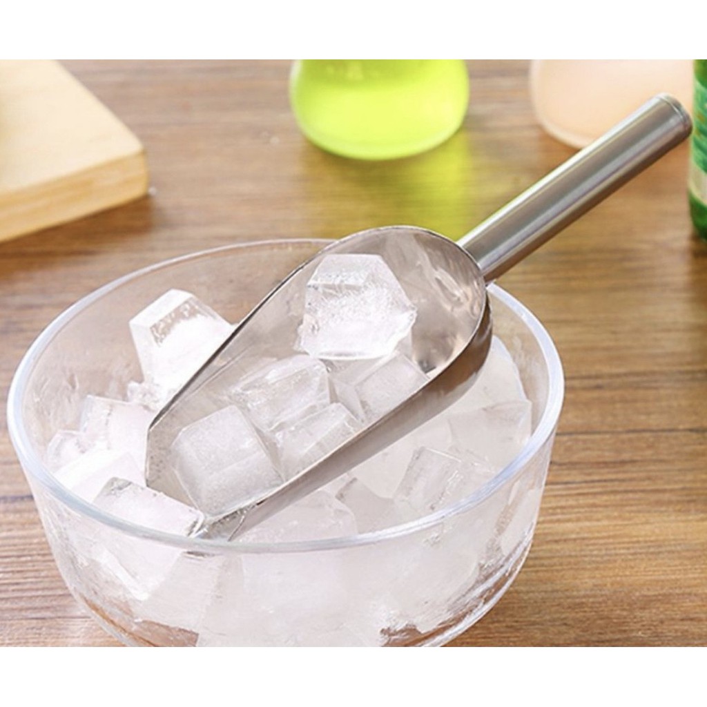 XÚC ĐÁ XÚC HẠT INOX LOẠI 1 ĐỦ SIZE