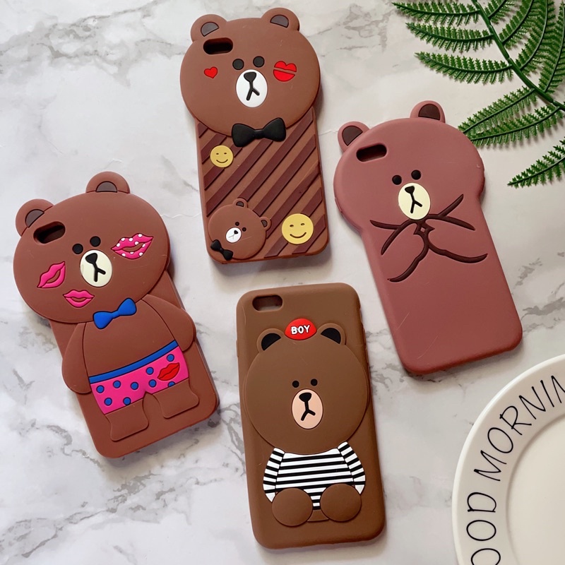[XẢ KHO]Ốp iPhone 6Plus/6sPlus Silicon Dẻo Hình Thú Dễ Thương