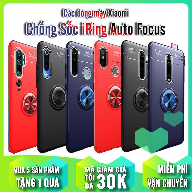 Ốp lưng Chống Sốc iRing cho dòng máy Xiaomi Mi Note 10 / Redmi Note 8 Pro / Redmi Note 8 / Redmi K20 / Mi 9T / Mi 9 / Note 7 Pro