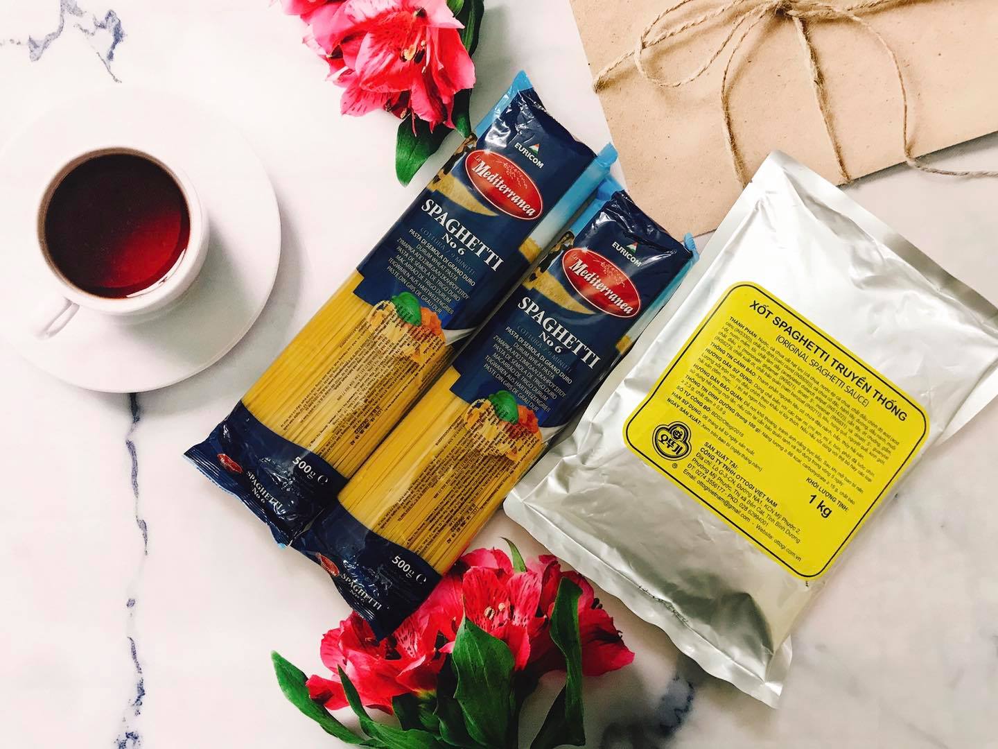 Th&ugrave;ng Xốt Spaghetti Ottogi 1kgx10