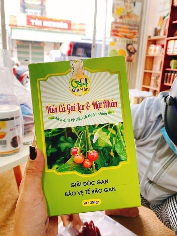 Viên Cà Gai Leo Mật Nhân 250 gam
