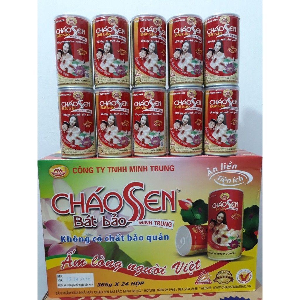 Lon Cháo Sen Bát Bảo Minh Trung 365gr