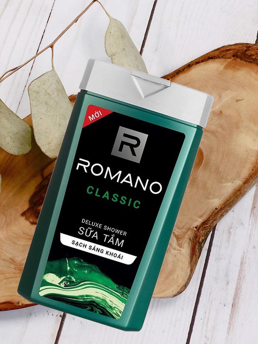 Sữa Tắm Cao Cấp Romano Classic 180g