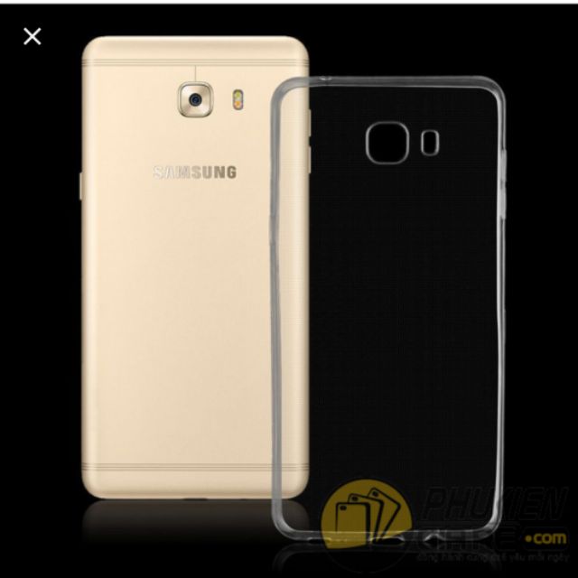 Ốp lưng samsung C9/C9 pro silicon dẻo trong suốt siêu mỏng 0.5mm