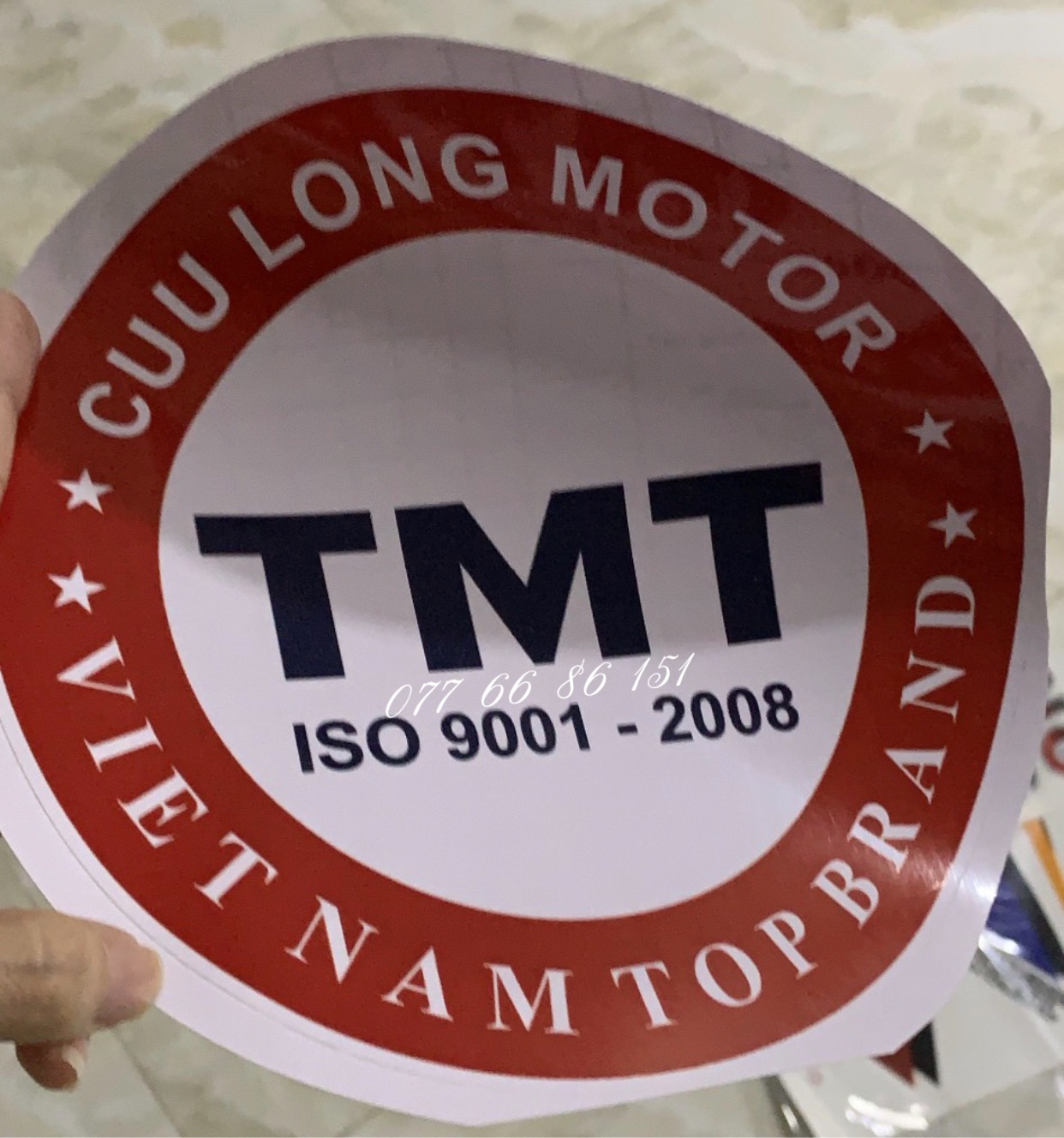Tem Dán Xe Tải Cửu Long TMT