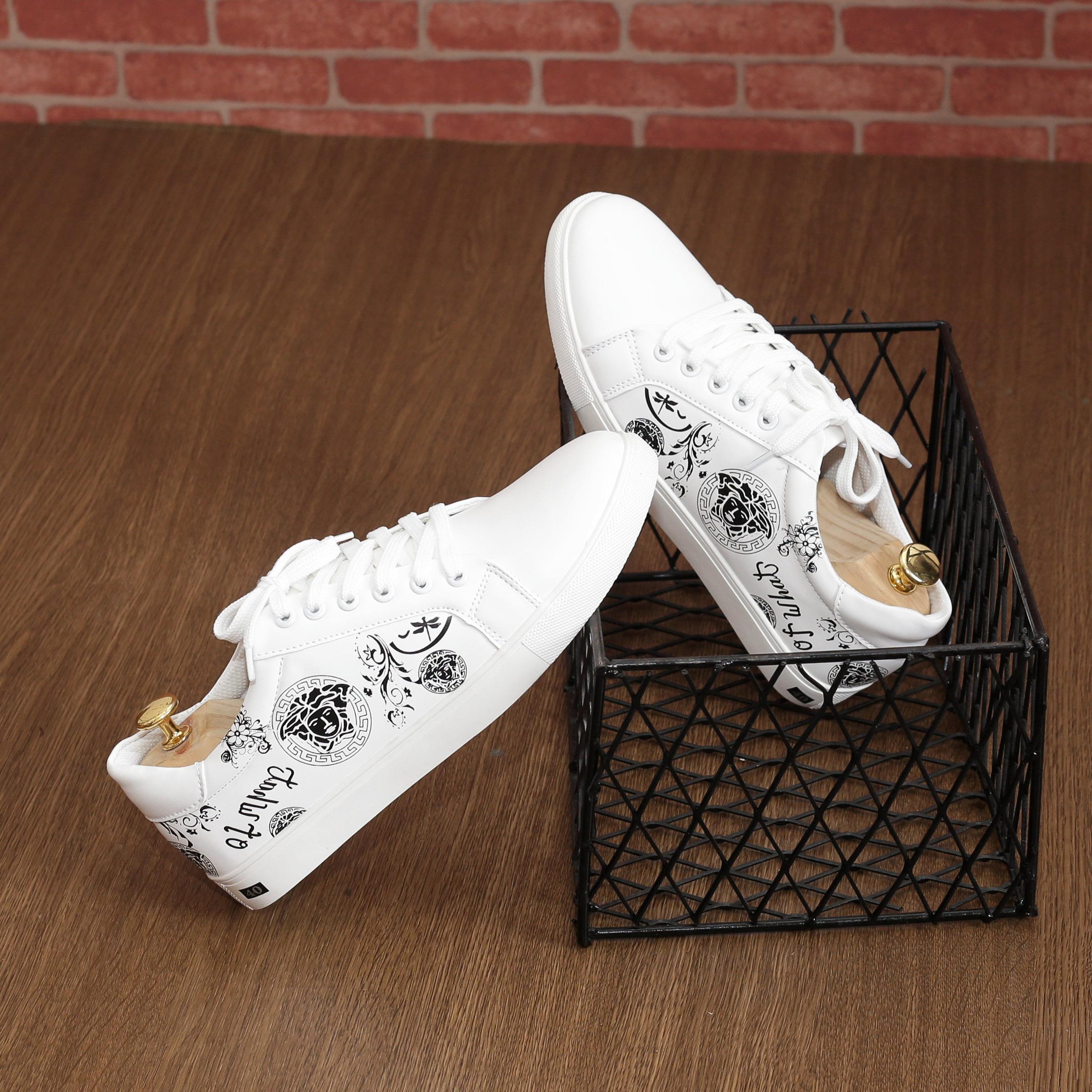 Giày sneaker nam thể thao ( Trắng ) M27